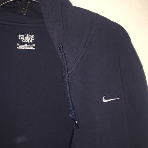 Navy Blue Nike Hoodie Jacket